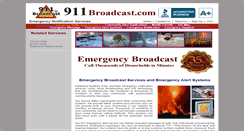 Desktop Screenshot of 911broadcast.com