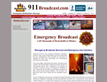 Tablet Screenshot of 911broadcast.com